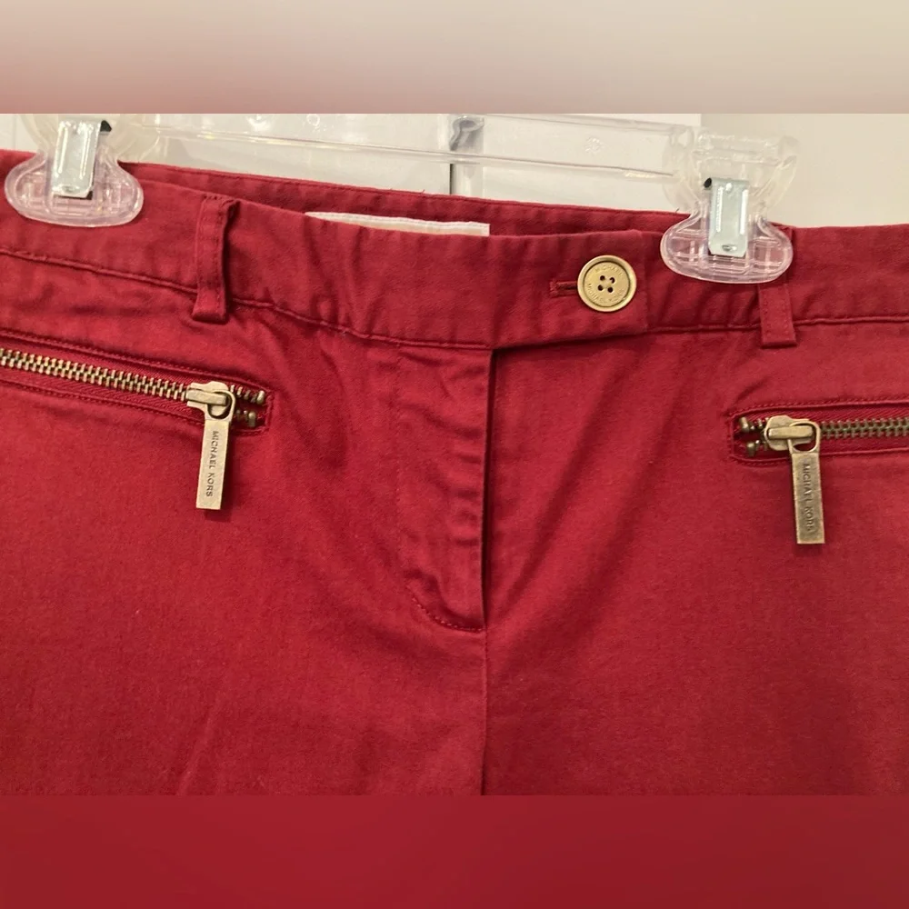 Red Michael Kors pants - Picture 2 of 4
